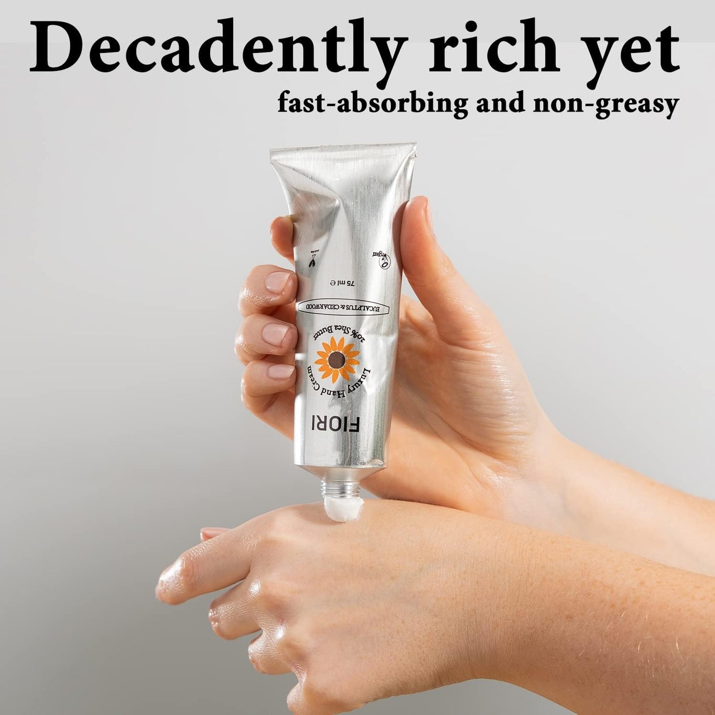 Eucalyptus & Cedarwood Moisturising Vegan Hand Cream (75ml) - Belgravia Wellness
