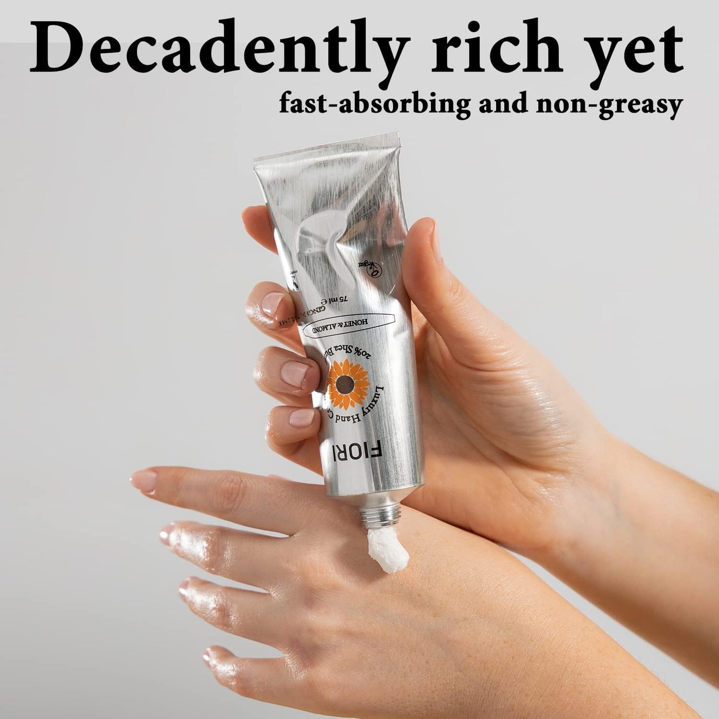 Fiori Honey & Almond Moisturising Vegan Hand Cream (75ml) - Belgravia Wellness