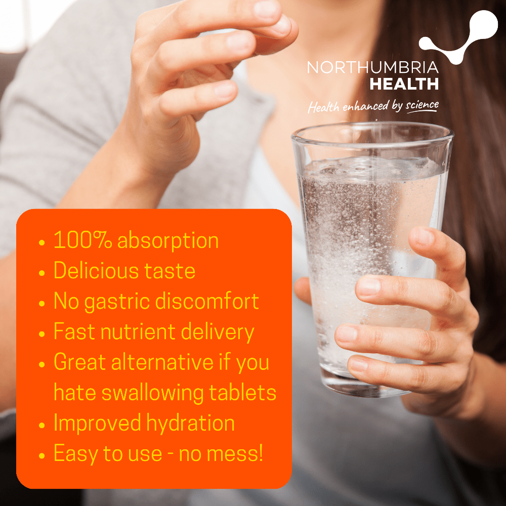 Immune Support Effervescent Orange Flavour Tablets - 20 tablets - Belgravia Wellness