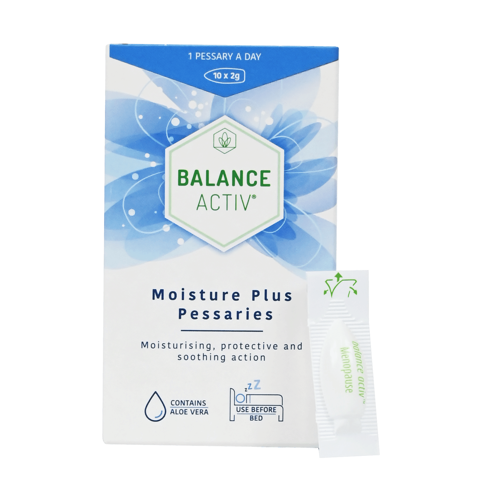 BA Moisture Plus Pessary 10X 2g - Belgravia Wellness