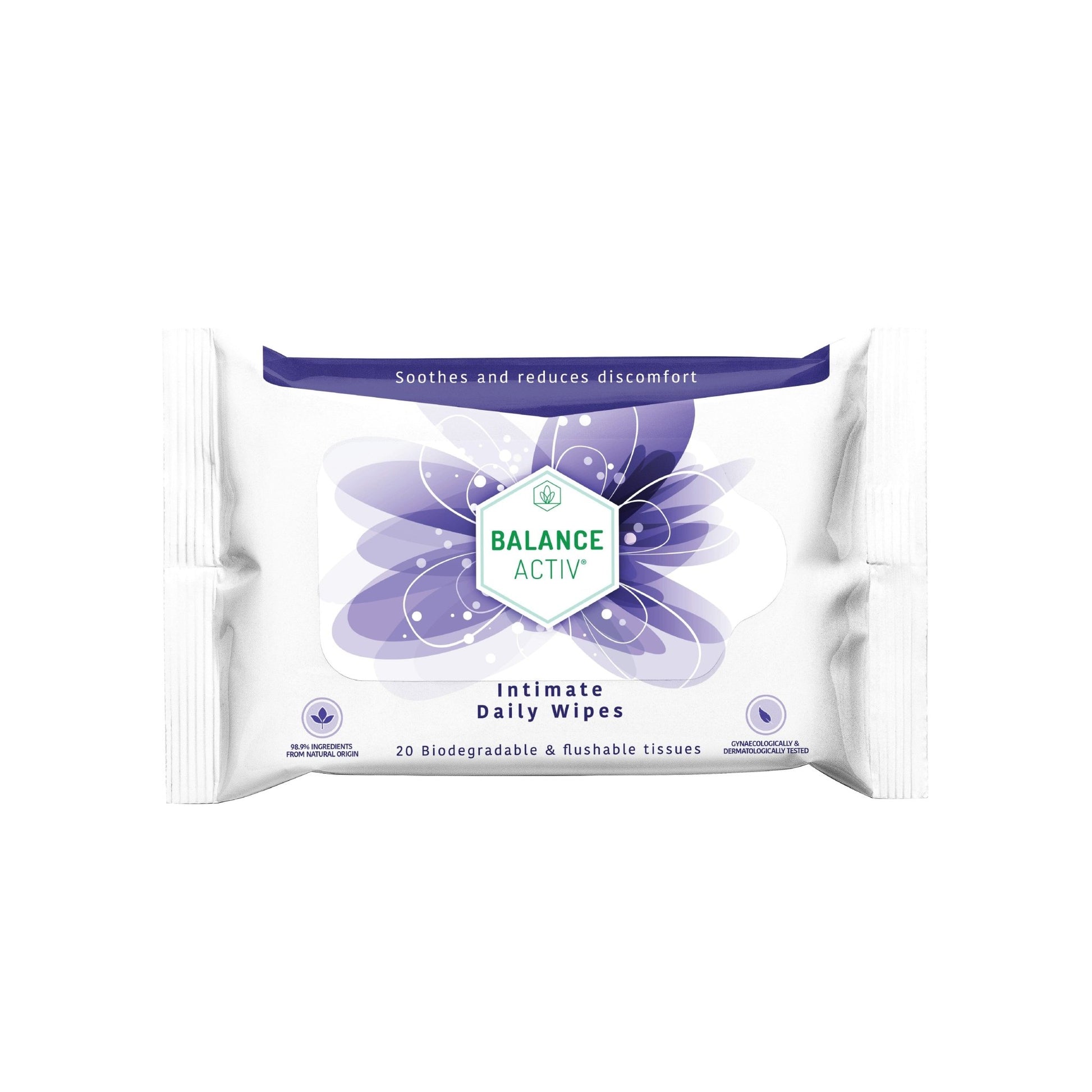 Balance Activ Daily Intimate Wipes - Belgravia Wellness