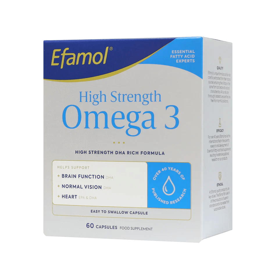 Efamol High Strength Fish Oil - 60 Capsules - Belgravia Health