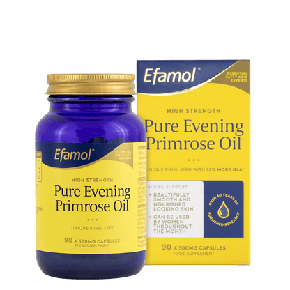 Efamol High Strength Pure Evening Primrose - 90 Capsules 500mg - Belgravia Health