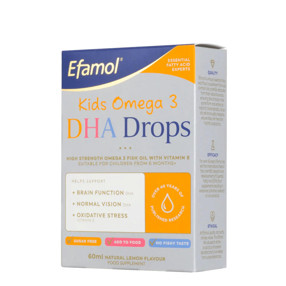 Efamol Kids Omega 3 DHA Drops - 60 ml - Belgravia Health