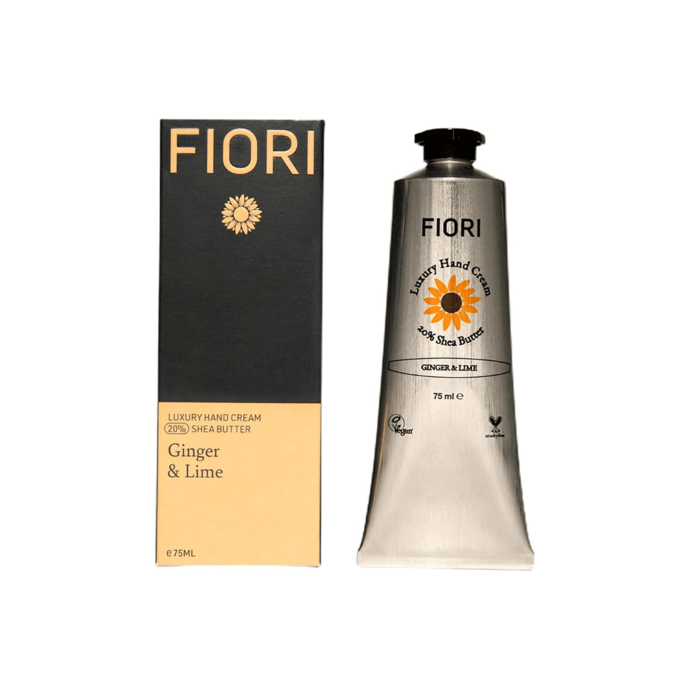 Fiori Ginger & Lime Moisturising Vegan Hand Cream (75ml) - Belgravia Wellness