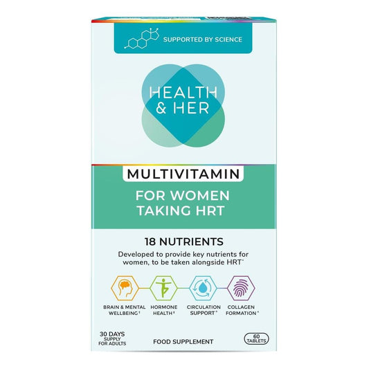 Health & Her HRT Multivitamin Supplement 60s - Belgravia Wellness