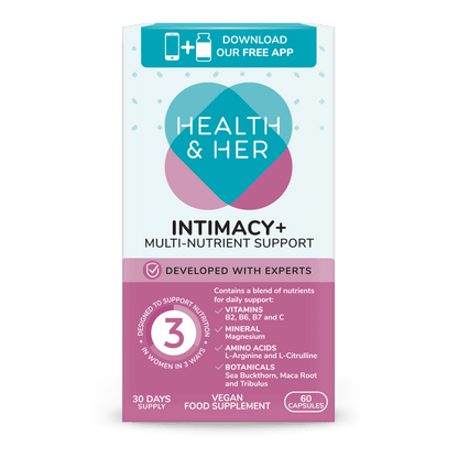 Health & Her Intimacy+ Supplement 60 Capsules - Belgravia Wellness