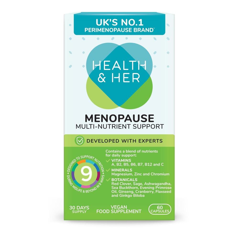 Health & Her Menopause Multi - Nutrient Support 60 Capsules - Belgravia Wellness