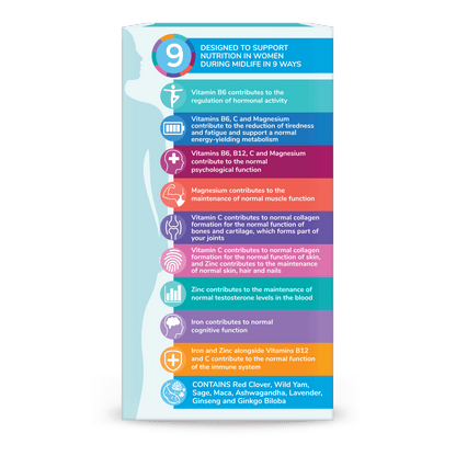 Health & Her Perimenopause Supplement 60 Capsules - Belgravia Wellness