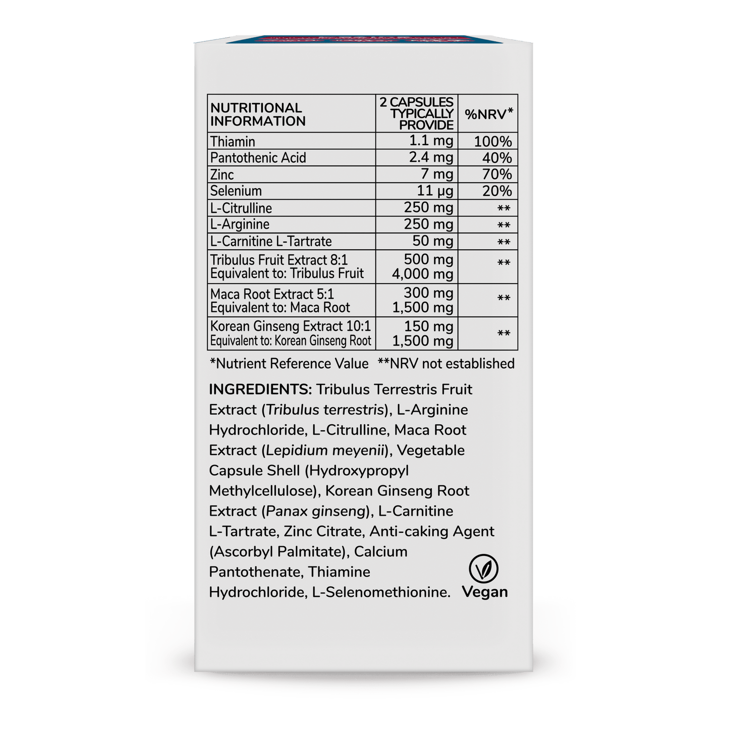 Health & Him Desire Multi - Nutrient Supplement 60 Capsules - Belgravia Wellness