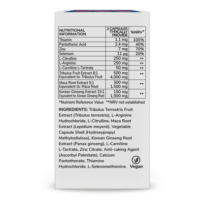 Health & Him Desire Multi - Nutrient Supplement 60 Capsules - Belgravia Wellness