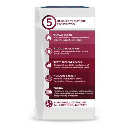 Health & Him Desire Multi - Nutrient Supplement 60 Capsules - Belgravia Wellness