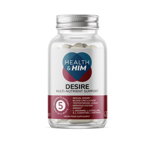 Health & Him Desire Multi - Nutrient Supplement 60 Capsules - Belgravia Wellness