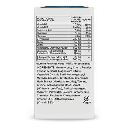Health & Him Night Multi - Nutrient Supplement 60 Capsules - Belgravia Wellness