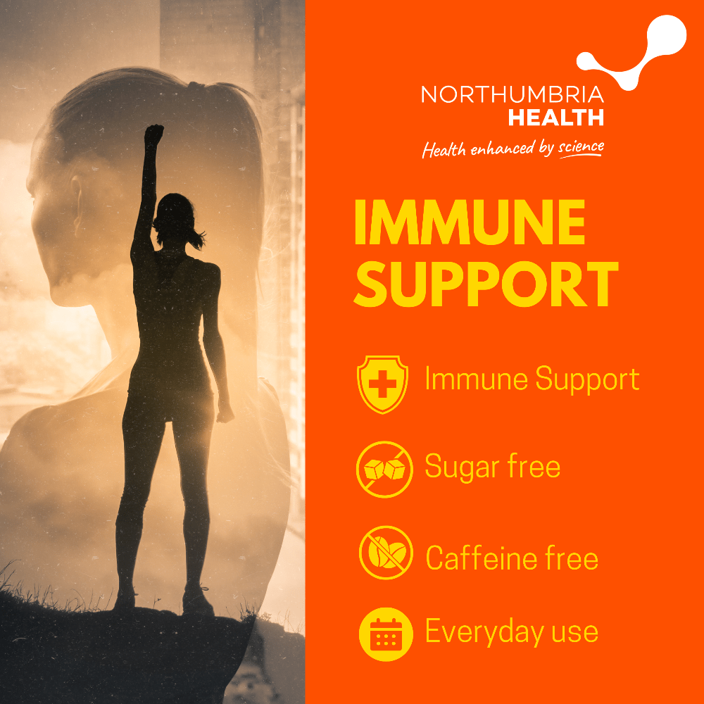 Immune Support Effervescent Orange Flavour Tablets - 20 tablets - Belgravia Wellness