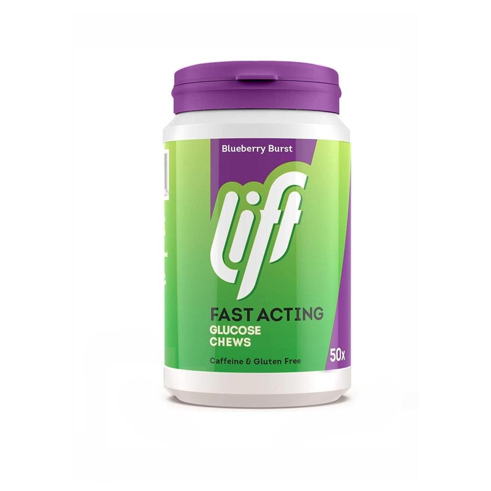 Lift Fast Acting Glucose Blueberry Chews 50s - Belgravia Wellness
