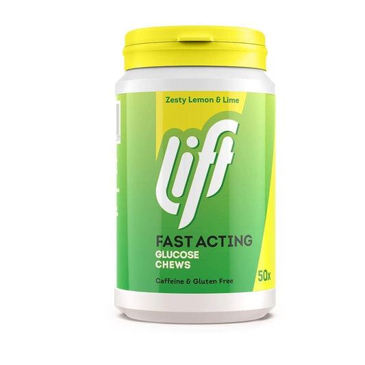 Lift Fast Acting Glucose Lemon & Lime Chews 50s - Belgravia Wellness