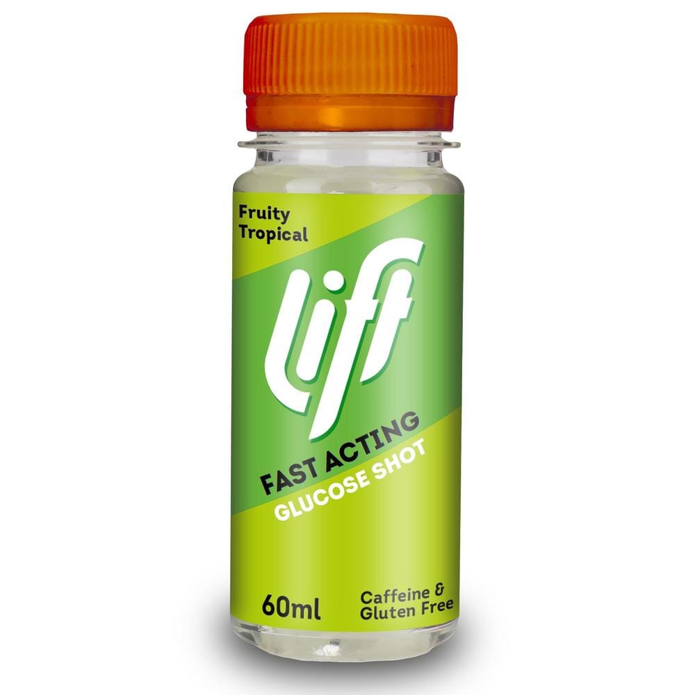LIFT Fast Acting Glucose Shots Fruity Tropical - Belgravia Wellness