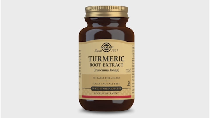 SOLGAR Turmeric Root Extract3D render