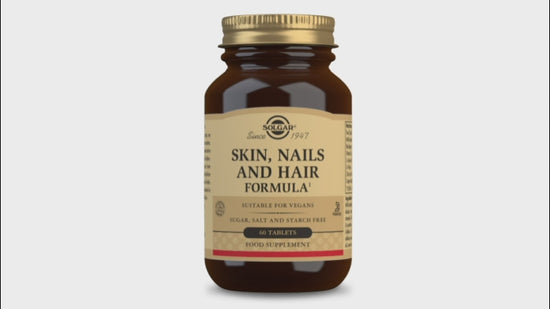 Solgar® Skin, Nails and Hair Tablets 3D render