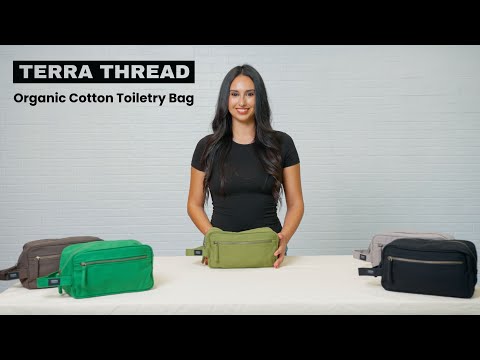 Terra Thread Bardo Toiletry Bag video