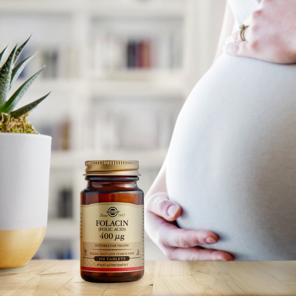 Solgar® Folacin (Folic Acid) 400 µg Tablets - Pack of 100 - Belgravia Wellness