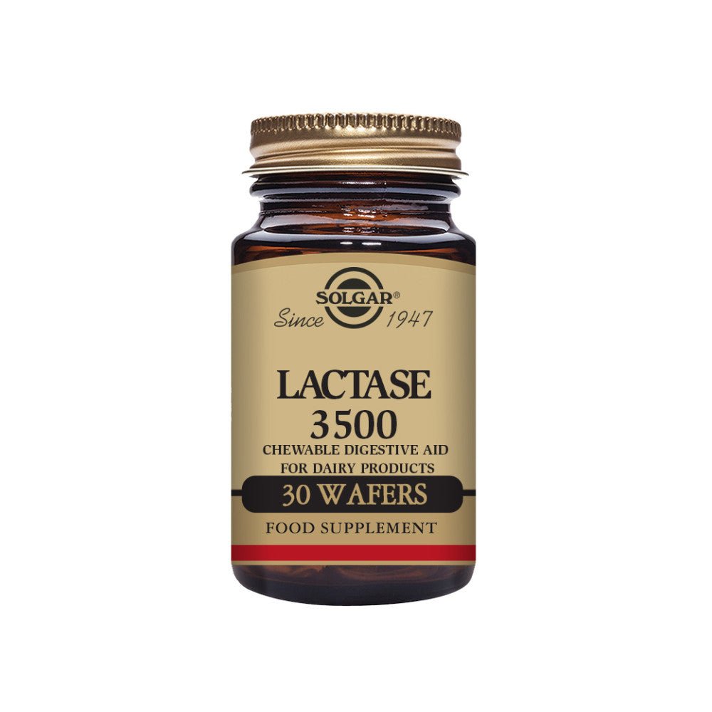 Solgar® Lactase 3500 Wafers - Pack of 30 - Belgravia Wellness