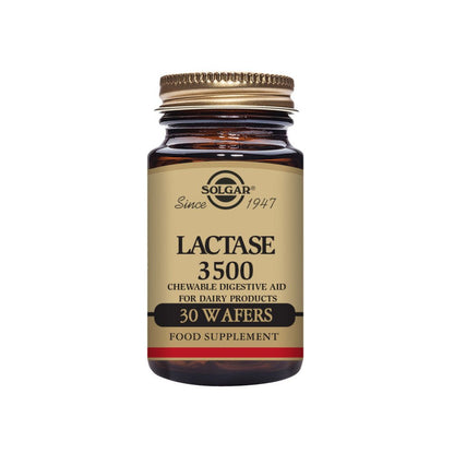 Solgar® Lactase 3500 Wafers - Pack of 30 - Belgravia Wellness