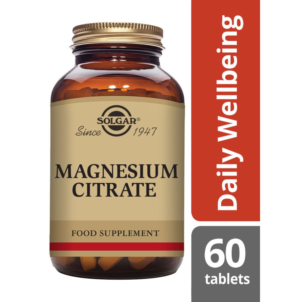 Solgar® Magnesium Citrate Tablets - Pack of 60 - Belgravia Wellness
