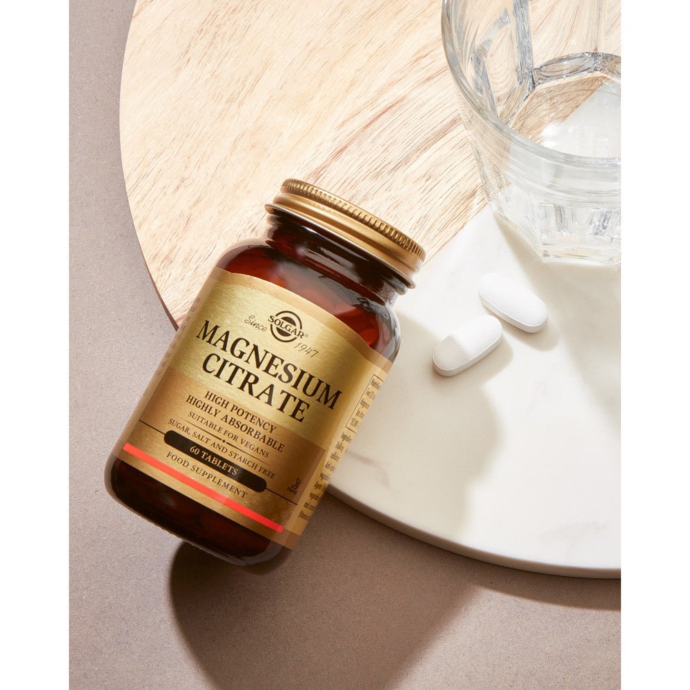 Solgar® Magnesium Citrate Tablets - Pack of 60 - Belgravia Wellness