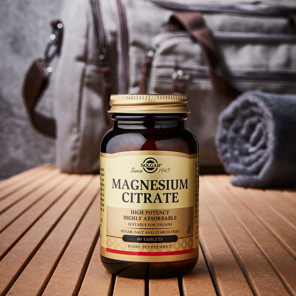 Solgar® Magnesium Citrate Tablets - Pack of 60 - Belgravia Wellness