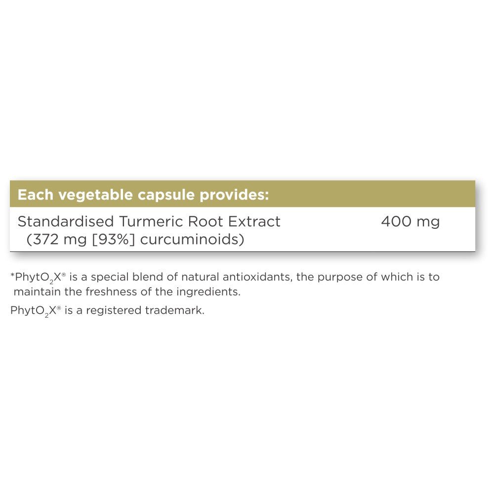 Solgar® Turmeric Root Extract Vegetable Capsules - Pack of 60 - Belgravia Wellness