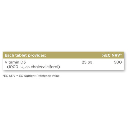 Solgar® Vitamin D3 1000 IU (25 µg) Softgels - Pack of 100 - Belgravia Wellness