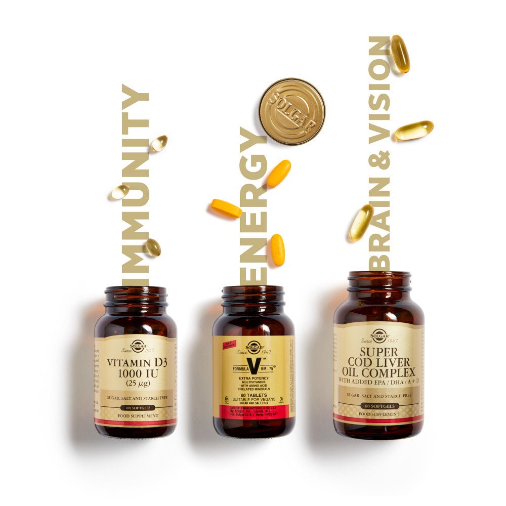 Solgar® Vitamin D3 1000 IU (25 µg) Softgels - Pack of 100 - Belgravia Wellness