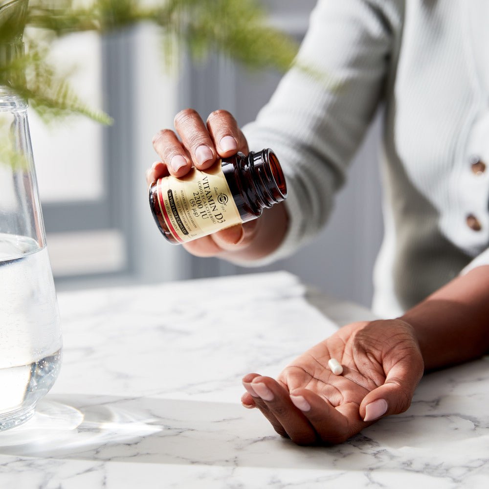 Solgar® Vitamin D3 (Cholecalciferol) 2200 IU (55 µg) Vegetable Capsules - Pack of 50 - Belgravia Wellness