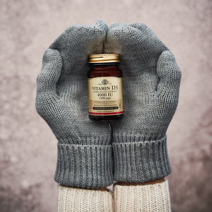 Solgar® Vitamin D3 (Cholecalciferol) 4000 IU (100 µg) Vegetable Capsules - Pack of 60 - Belgravia Wellness