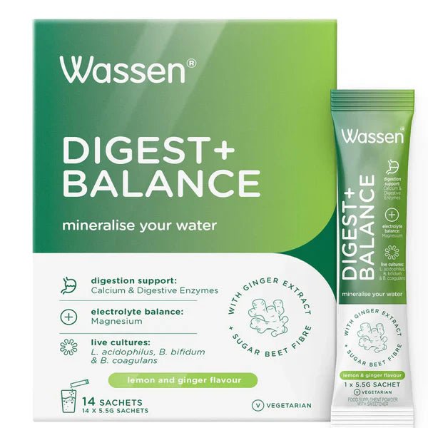 Wassen Drinkables - Digest + Balance - Belgravia Health