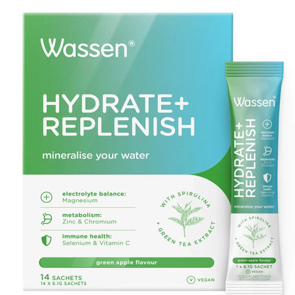 Wassen Drinkables - Hydrate + Replenish - Belgravia Health