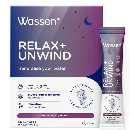 Wassen Drinkables - Relax + Unwind - Belgravia Health